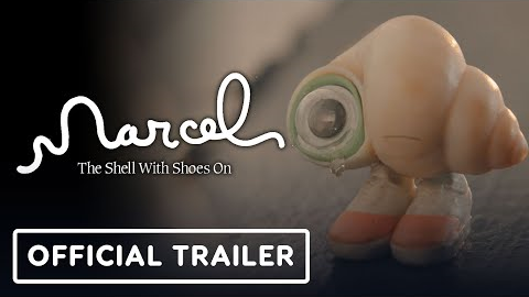 Marcel The Shell With Shoes On - Official Trailer (2022) Jenny Slate, Rosa Salazar
