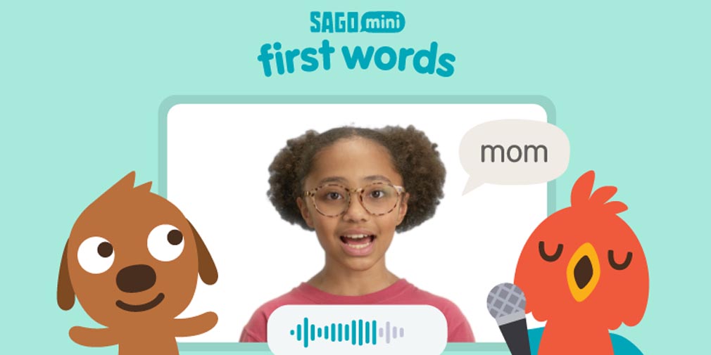 Sago Mini First Words teaches kids language skills with a customised experience, out now on iOS