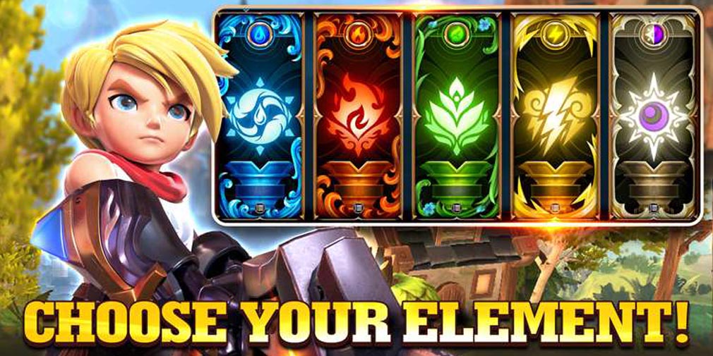 Elemental Titans is out now in Early Access, letting Android players mix and match elemental heroes in a 3D RPG