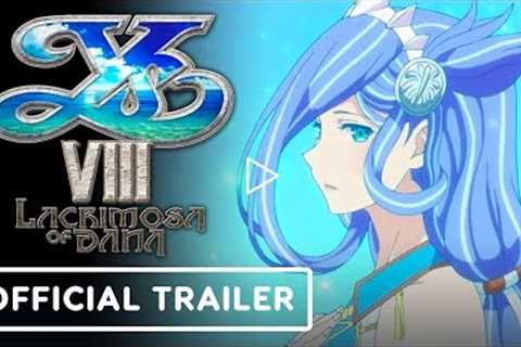 Ys VIII: Lacrimosa of Dana - Official PS5 Announcement Trailer