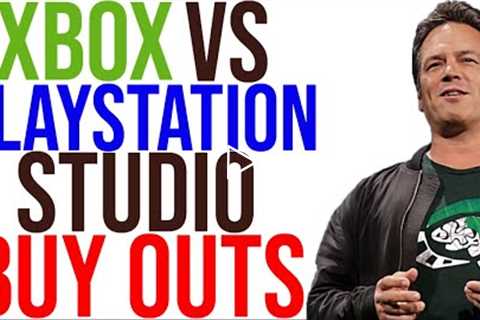 Xbox VS PlayStation STUDIO Acquisitions | New PS5 & Xbox Series X STUDIOS Rumored | Xbox &..