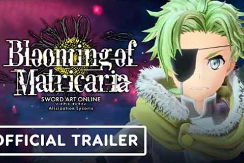Sword Art Online Alicization Lycoris - Official Blooming of Matricaria DLC 2 Launch Trailer