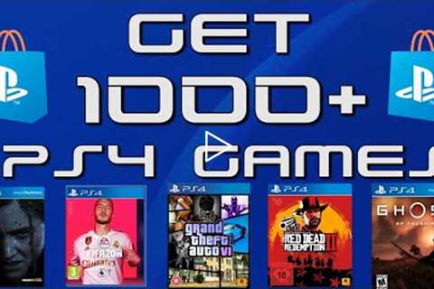 How to get 1000+ PS4 games for FREE in 30 seconds!