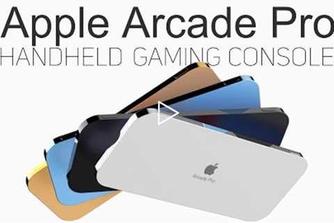 Apple Arcade Pro 2022 Handheld Gaming Console!