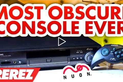 The Most Obscure Console Ever: The Nuon - Rare Obscure or Retro - Rerez