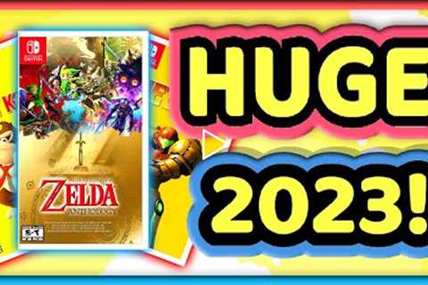 HUGE Nintendo Switch Games In 2023! | LOZ BOTW, Zelda Leaks, Metroid Prime + MORE!