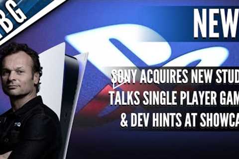 Sony Acquires New Studio, Talks Single Player PS5 Games & Dev Hints At PlayStation Event | PS5..