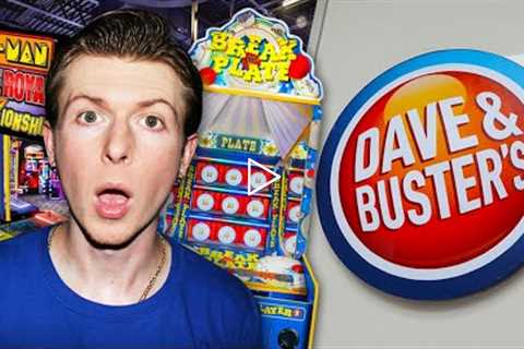 Playing ALL the New Arcade Games at Dave & Busters!