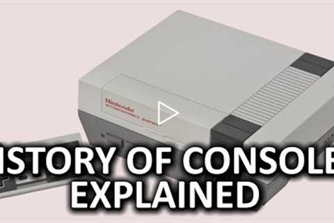 History of Video Game Consoles As Fast As Possible