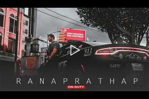 Rana Prathap on Duty | COP RP | Martial Law in City Day 2 | GTAV RP | VLT Roleplay | !join !dc