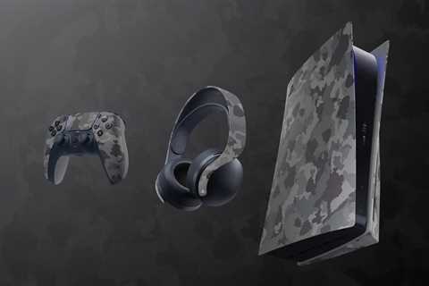 Grey PS5 Console Cover, Controller, and Headset Revealed by Sony