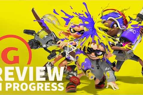 Splatoon 3 Review In Progress