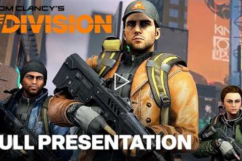 The Division Full Presentation | Ubisoft Forward