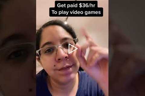 Get Paid $36 Per Hour To Play Video Games [Make Money Online]