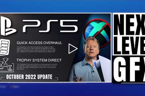 PLAYSTATION 5 ( PS5 ) - PS5 UI OVERHAUL UPDATE NOW LIVE / MOST REALISTIC VISUALS / SONY BLOCKED XBO…