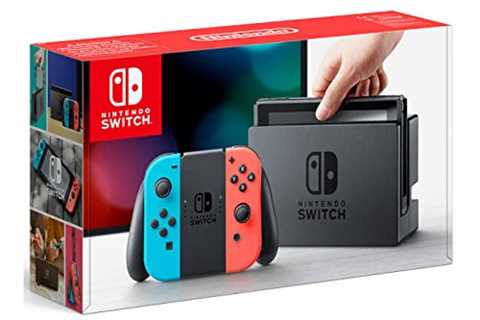 Nintendo – Nintendo Switch 32GB Console – Neon Red/Neon Blue Joy-Con