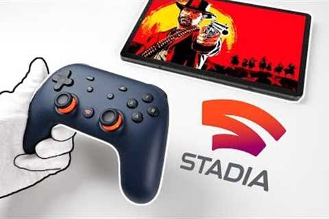 Google Stadia Console Unboxing - The Future of Gaming? (Gameplay Review + Controller)