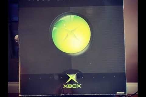 Brand New Original Xbox Unboxing And First Start Up