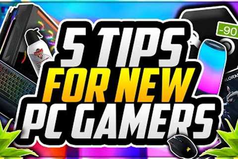 5 ULTIMATE Tips For New PC Gamers! 😱 How To Get Into PC Gaming 2020! (SIMPLE GUIDE)