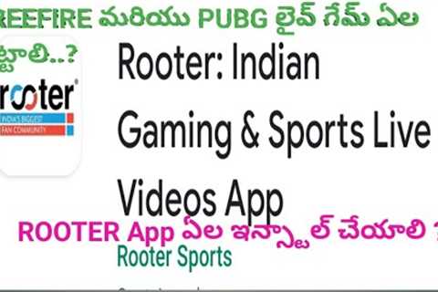 ROOTER APP SETTINGS|| EASY LIVE STREAMING SETUP FOR BEGINNERS|| INDIAN LIVE STREAMING APP|MONEY EARN