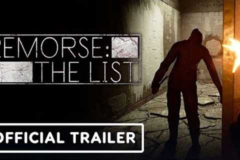 Remorse: The List Episode 2 - Official Making of Story and Characters Trailer