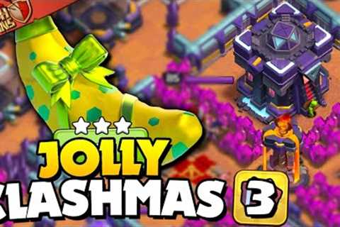 Easily 3 Star Jolly Clashmas Challenge #3 (Clash of Clans)