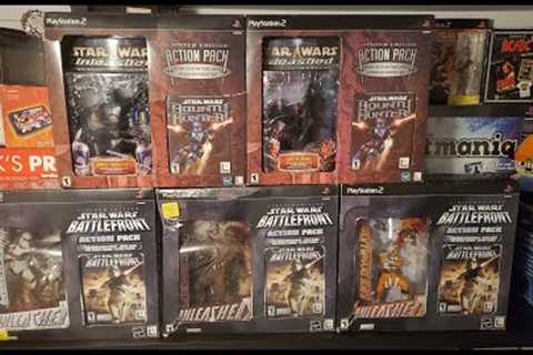 PlayStation 2 Star Wars Limited Edition Action Packs! 5 BestBuy Exclusive Box Sets!