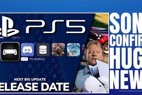 PLAYSTATION 5 ( PS5 ) - RELEASE : NEXT MAJOR PS5 UPDATE / SONY CONFIRM HUGE NEWS / PSVR 2 BIG LEAP…