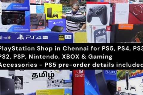 Tamil : PlayStation Shop in Chennai for PS5, PS4, PS3, PS2, PSP, Nintendo, XBOX & Gaming..