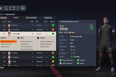 FIFA 23 – CAREER MODE: How to Increase Ratings