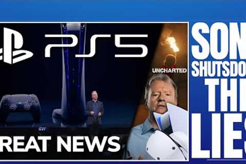 PLAYSTATION 5 ( PS5 ) -  PS5 GAME GRAPHICS FIX UPDATE LIVE / UNCHARTED 2023 TEASER / LIES SHUTDOWN/…