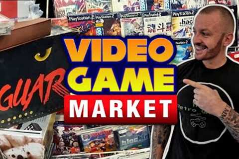 HUGE Retro Game Hunt at the BEST Game Market I''ve Ever Been to!!! Doncaster 2023