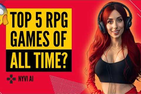 ⚠️🕹️URGENT: AI creates list of Top 5 Best RPG Games! Is The Witcher or Skyrim on the list?..