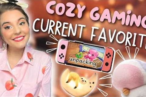 Current Cozy Gaming Favorites | Games + Setup + Accessories 💕 #gifted