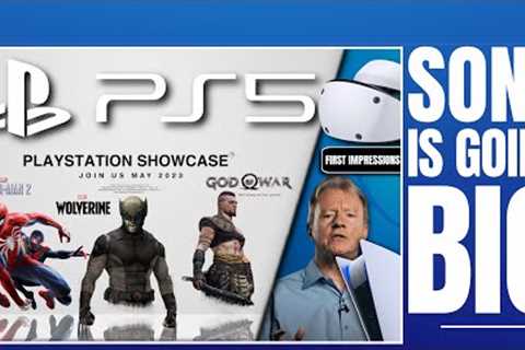 PLAYSTATION 5 ( PS5 PSVR2 ) - BLOWN AWAY BY WHAT I SAW ! / CREDIBLE PLAYSTATION SHOWCASE 2023 LEAK…