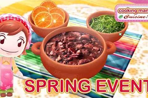 Cooking Mama: Cuisine - Spring Festival Event With New Ingredient