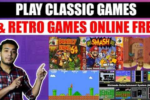 Top 5 Website to Play Retro Games Online Free and Play Classic Games Online Free