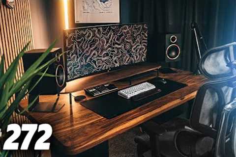 Room Tour Project 272  - BEST Desk & Gaming Setups!