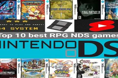 top 10 best RPG NDS games #Shorts