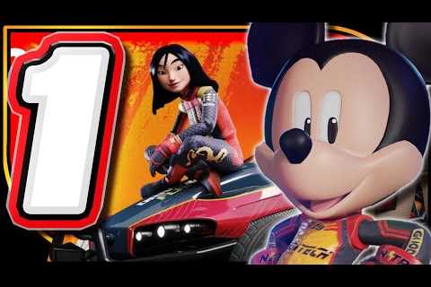 Disney Speedstorm Walkthrough Part 1 Whacky Disney Racers! (Nintendo Switch)