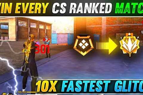 Cs Rank Pushing 10x Fastest Glitch 😱 || Cs Rank Pushing Tips & Tricks || Cs Rank Grandmaster..