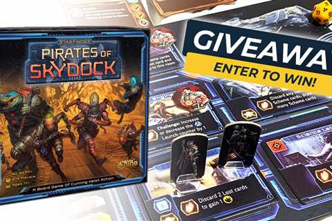 Starfinder: Pirates of Skydock Board Game Giveaway