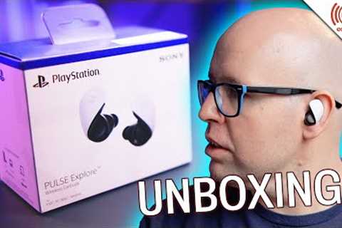 NEW PlayStation PULSE Explore Wireless Earbuds for Sony PS5 | Unboxing & Overview