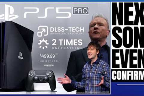 PLAYSTATION 5 - NEW LEAKED PS5 PRO GRAPHICS SOUNDS AMAZING !  SONY NEXT EVENT JUST CONFIRMED ! / FA…