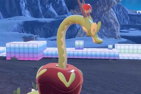 How To Evolve Dipplin Into Hydrapple In Pokemon Scarlet And Violet Indigo Disk DLC