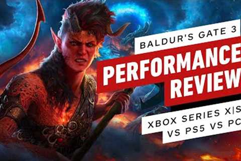 Baldur's Gate 3 Xbox Series X|S vs PS5 Performance Review