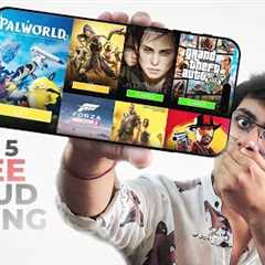 Top 5 *Cloud Gaming App of 2024 | Play PC Games On Mobile Phones 🔥