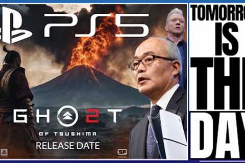 PLAYSTATION 5 - GHOST OF TSUSHIMA 2 PS5 RELEASE DATE - HINTED BY SONY!? / SECRET PS5 TITLE LEAK