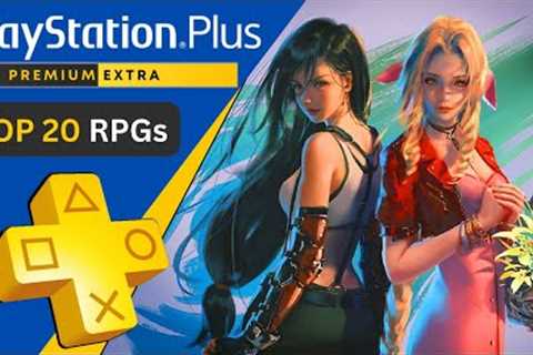 Top 20 RPGs on PlayStation Plus Extra & Premium | April - May