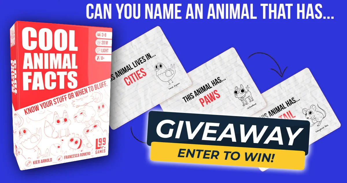 Cool Animal Facts Giveaway